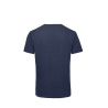 T-shirt Triblend col V Homme Marine B&C – 130 g/m² – vue 2