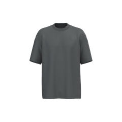 T-shirt oversize coton bio gris Iron Grey – Native Spirit