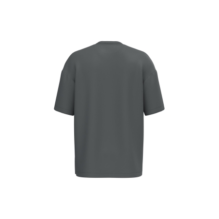 T-shirt oversize coton bio gris Iron Grey – Native Spirit – vue 2