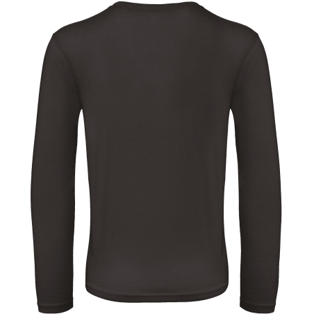 T-shirt bio manches longues Inspire homme Noir – B&C – vue 2