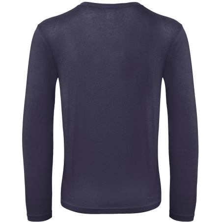T-shirt bio manches longues Inspire Marine B&C homme – vue 2