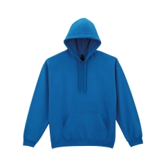 Sweat-shirt à capuche Bleu Royal Midweight Softstyle Gildan