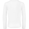 T-shirt bio Inspire manches longues homme Blanc B&C – vue 2