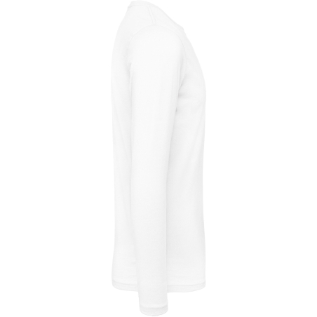 T-shirt bio Inspire manches longues homme Blanc B&C – vue 3