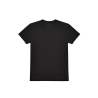 T-shirt col V noir 150 g/m² B&C – personnalisé en France – vue 2