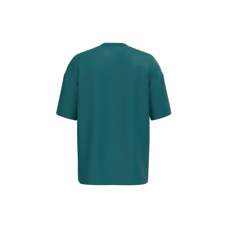 T-shirt oversize écoresponsable vert Peacock Green Native Spirit – vue 2