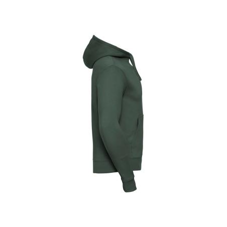 Sweat-shirt capuche Authentic homme Vert Russell – vue 3