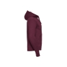 Sweat-shirt capuche Authentic bordeaux homme Russell – vue 3
