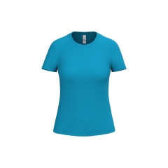 T-shirt sport femme Mercury Bleu Atoll – iDeal Basic Brand