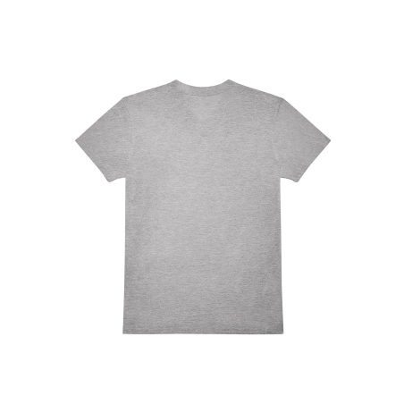 T-shirt col V gris 150 g/m² personnalisable B&C – vue 2