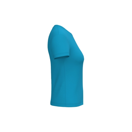 T-shirt sport femme Mercury Bleu Atoll – iDeal Basic Brand – vue 3