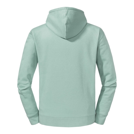 Sweat-shirt à capuche Authentic Vert Eucalyptus Russell – vue 2