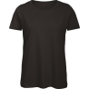 T-shirt Organic Inspire Col Rond Femme Noir B&C