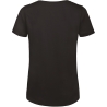 T-shirt Organic Inspire Col Rond Femme Noir B&C – vue 2