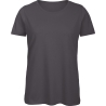 T-shirt Organic Inspire Col Rond Femme Gris B&C