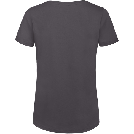 T-shirt Organic Inspire Col Rond Femme Gris B&C – vue 2