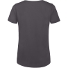 T-shirt Organic Inspire Col Rond Femme Gris B&C – vue 2