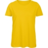 T-shirt Organic Inspire col rond Femme B&C Or