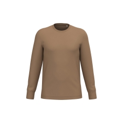 T-shirt écoresponsable manches longues Marron Native Spirit