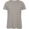 T-shirt Organic Inspire col rond Femme Gris clair – B&C