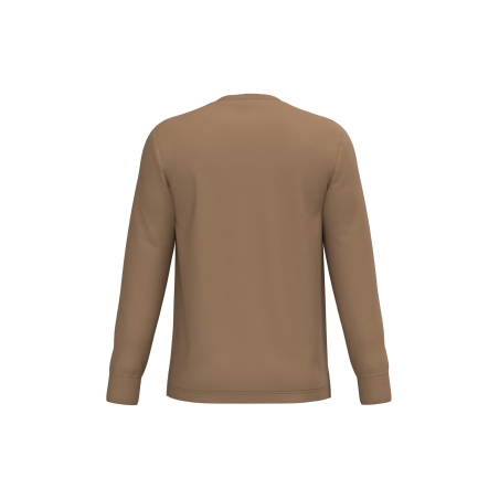 T-shirt écoresponsable manches longues Marron Native Spirit – vue 2
