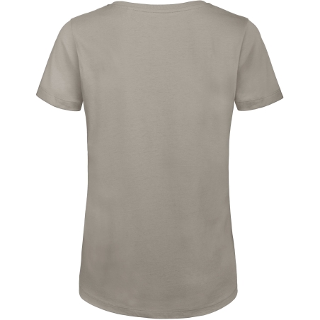 T-shirt Organic Inspire col rond Femme Gris clair – B&C – vue 2