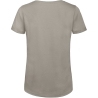 T-shirt Organic Inspire col rond Femme Gris clair – B&C – vue 2