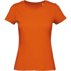 T-shirt Organic Inspire Col Rond Femme Orange B&C
