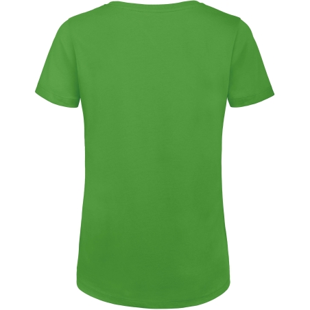 T-shirt Organic Inspire Col Rond Femme Vert B&C – vue 2