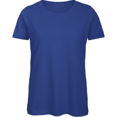 T-shirt Organic Inspire Col Rond Femme Bleu Royal B&C