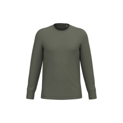 T-shirt écoresponsable manches longues Vert Khaki Native Spirit