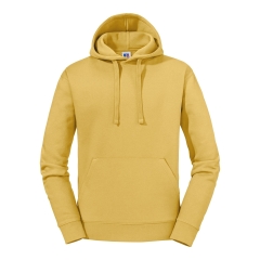 Sweat-shirt capuche Authentic Jaune Moutarde Russell