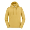 Sweat-shirt capuche Authentic Jaune Moutarde Russell