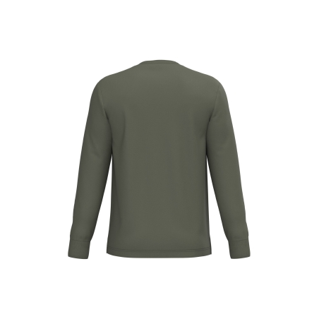 T-shirt écoresponsable manches longues Vert Khaki Native Spirit – vue 2