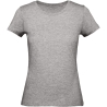 T-shirt Organic Inspire Col Rond Femme Gris sport B&C