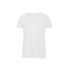T-shirt Organic Inspire Col Rond Femme Blanc B&C