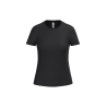 T-shirt femme Noir iDeal150 – iDeal Basic Brand
