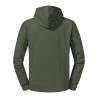 Sweat-shirt à capuche Authentic homme Olive Russell – Vert – vue 2