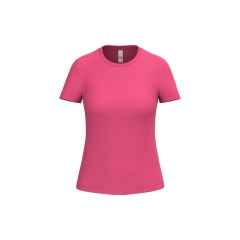 T-shirt femme fuchsia 145 g/m² iDeal Basic Brand