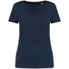 T-shirt écoresponsable col V femme Marine Native Spirit