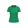 T-shirt femme col rond Vert Kelly iDeal Basic Brand 145 g/m²