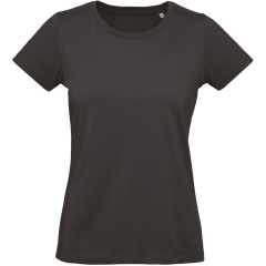 T-shirt bio femme Inspire Plus Noir B&C – 175 g/m²