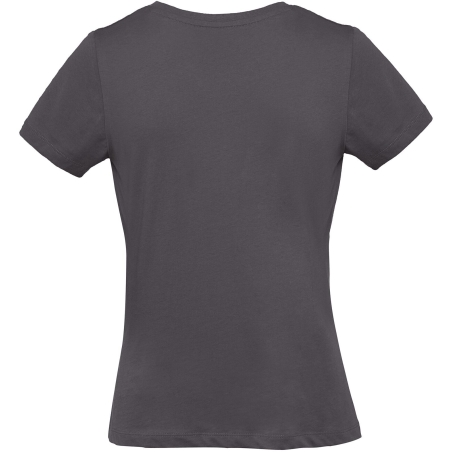 T-shirt bio femme Inspire Plus Gris B&C – Coupe Straight – vue 2