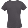 T-shirt bio femme Inspire Plus Gris B&C – Coupe Straight – vue 2