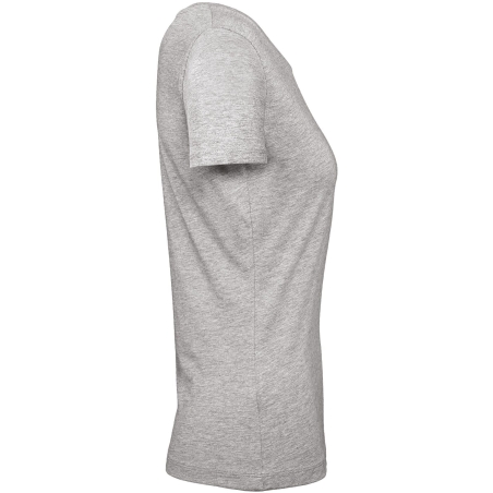 T-shirt bio femme Inspire Plus Gris B&C – vue 3