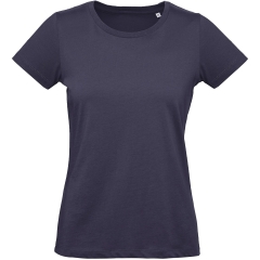 T-shirt bio femme Inspire Plus Marine B&C – 175 g/m²