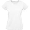 T-shirt bio femme Inspire Plus Blanc B&C