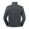 Sweat Col 1/4 Zip Authentic Gris Russell – Personnalisé – vue 2
