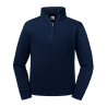 Sweat Col 1/4 Zip Marine Russell Authentic – 280 g/m²