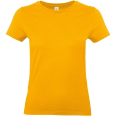 T-shirt femme coupe droite Orange B&C E190 – 185 g/m²
